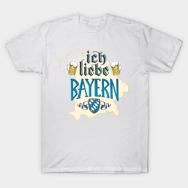 I love Munich T-Shirt by madeinchorley